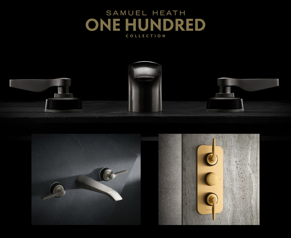 We are very excited to display the One Hundred Collection from <a href="/Samuel_Heath/">Samuel Heath</a> exclusively in all of our Southern California showrooms during the month of June.

Its understated style and sleek sophistication adds luxury and style to the everyday. #SamuelHeath #OneHundredCollection