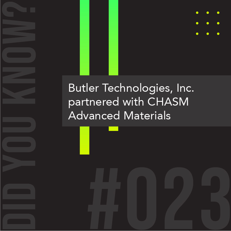Butler_Tech's tweet image. #BTIDidYouKnow #Partnerships #CHASMAdvancedMaterials