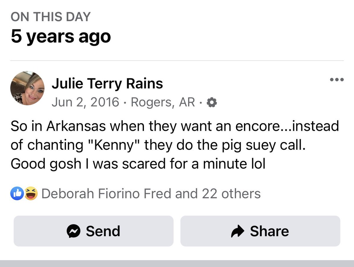 Oh dear! This memory came up on my fb today and I immediately thought of THE <a href="/mrBobbyBones/">Bobby Bones</a> 
❤️🐗