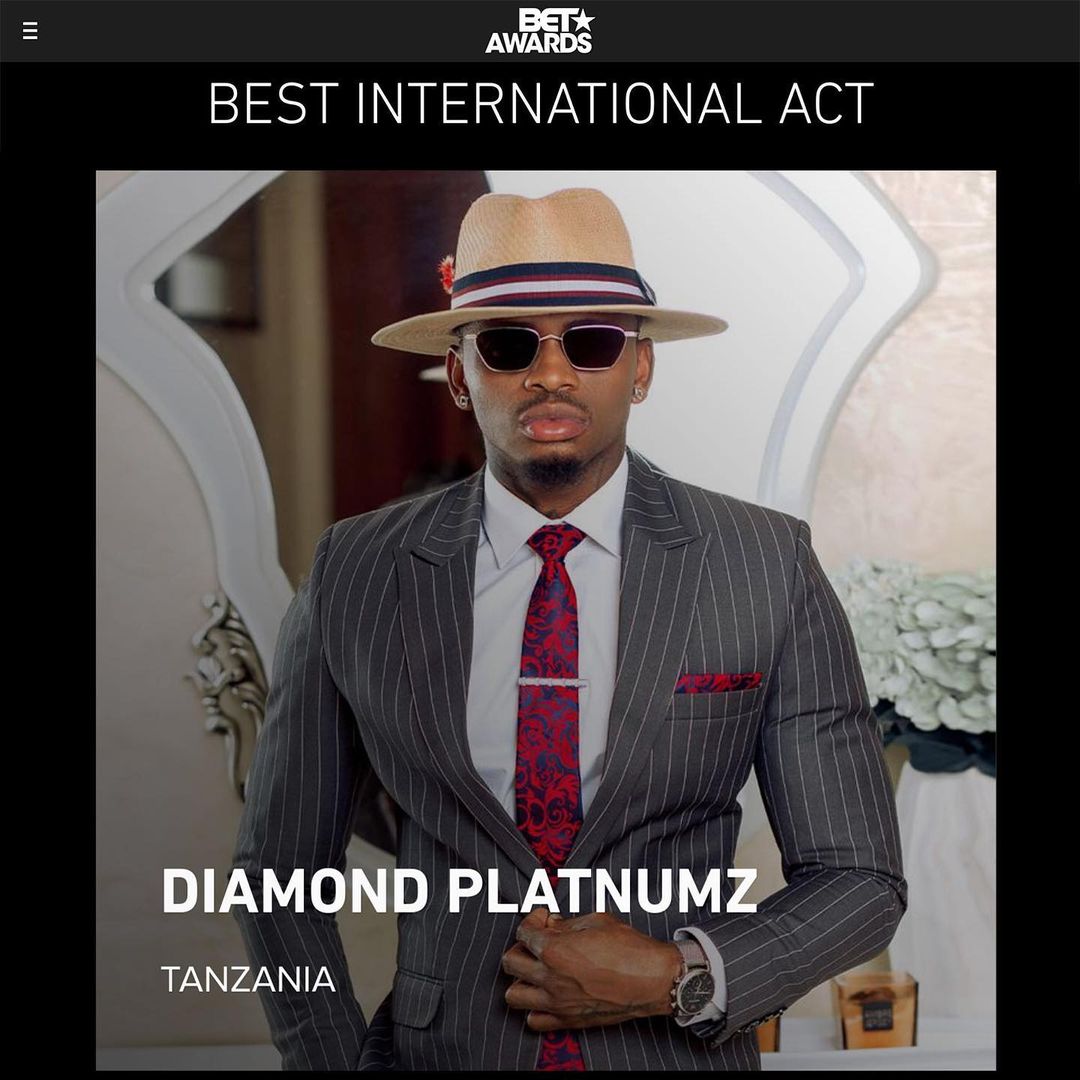 elickmasaut's tweet photo. Kwa Sasa Mchongo Wetu Ni Hashtag 

Post Twitter/Facebook/Instagram Kisha Fuatisha 

 #betawards #betawards2021 #diamondplatnumz @betawards @bet_africa https://t.co/UwipT5XvMS