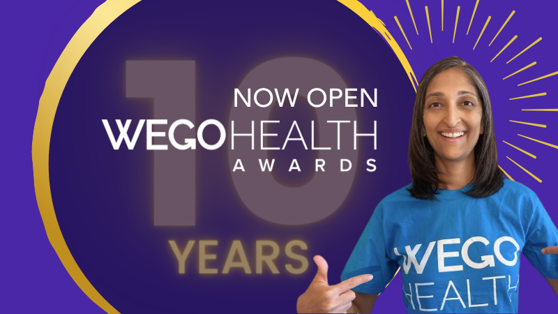 socialhealthnet's tweet photo. The #WEGOHealthAwards are officially open! We don't want to miss out on recognizing the patient leaders who are transforming healthcare. Tell us who you want to nominate, where you follow them online, and the award you think they should win. 🏆

Nominate: https://t.co/pXYg9SqCyz https://t.co/Ok4syEsEqk