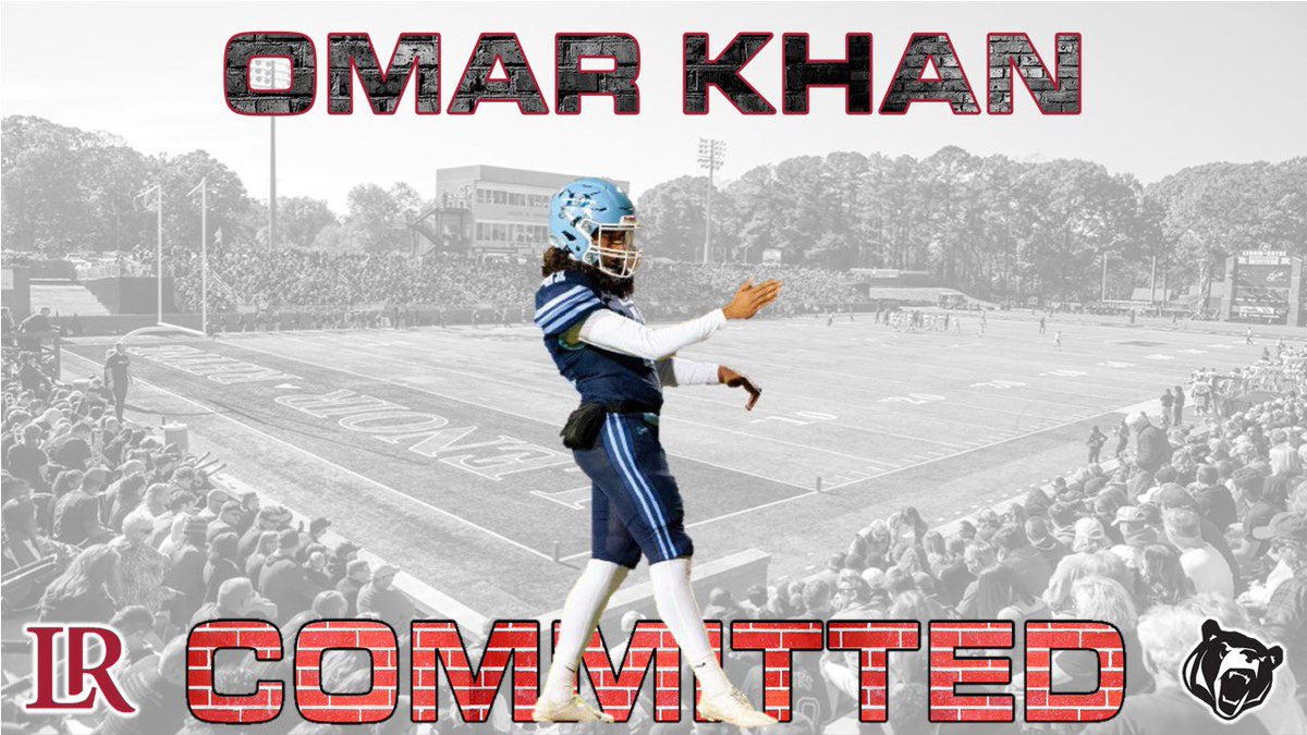 AGTG… Committed!! 🐻 <a href="/LRBearsFootball/">Lenoir-Rhyne Football</a>