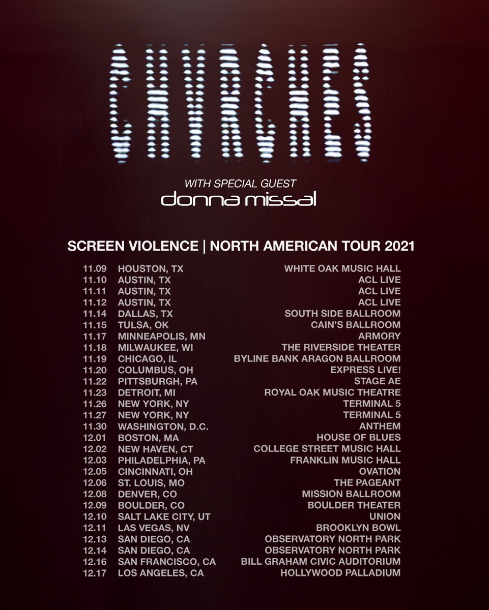 CHVRCHES tweet picture