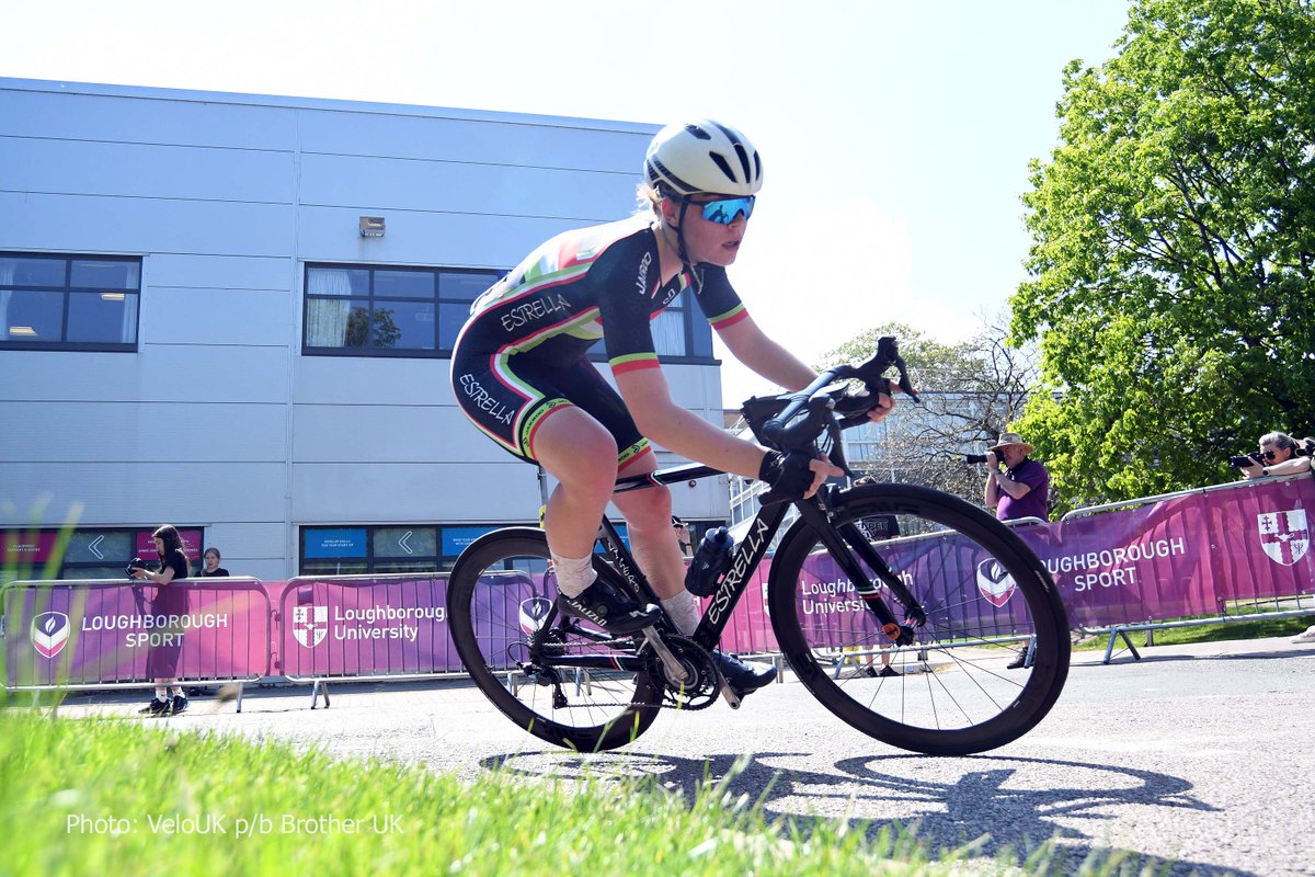 #FutureStars - Isabel Sharp who rides for <a href="/estrellabikes/">Estrella bikes</a> and races on a Ligero (rim brake model) with Shimano Ultegra was 4th in a stacked Under 16 girls race at Loughborough on Monday. 

Estrella Bikes Website: estrella-bikes.com