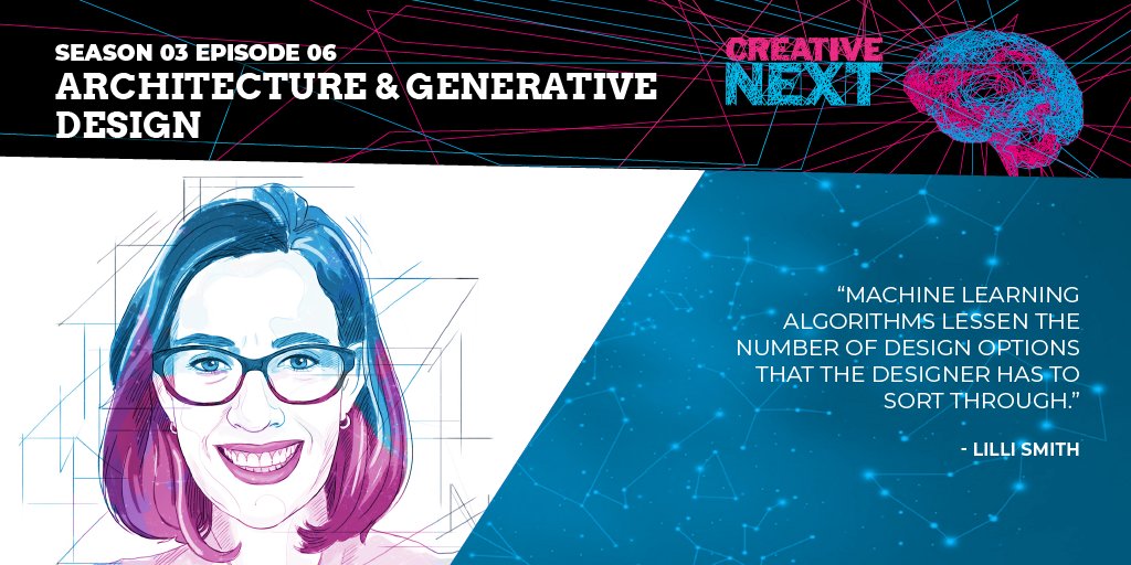 GoCreativeNext's tweet photo. Like many other #creative professions, #architecture is being transformed by #smartware in the form of things like #GenerativeDesign applications and additive fabrication, which is better known as #3dPrinting. Listen to S03 E06 now! #WednesdayThoughts
https://t.co/LJBmeHFiiW https://t.co/LG65UdQV5t
