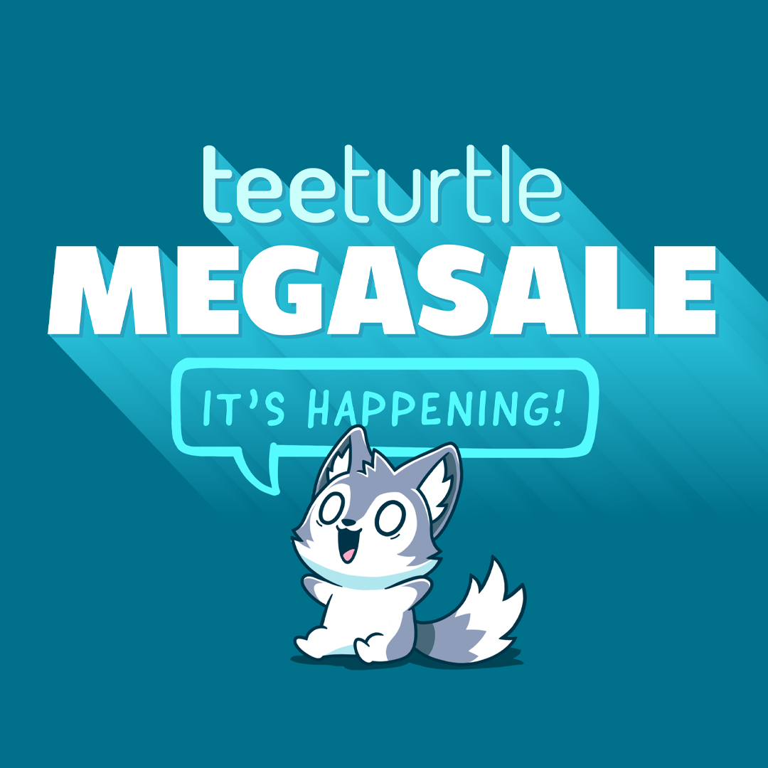 TeeTurtleHQ's tweet photo. KNOCK KNOCK! IT'S THE MEGASALE!! πͺ Shirts, plushies, socks, stickers, and more are ON SALE NOW!
____________
#MEGASALE #TeeTurtleMegasale #itshappening #sale #saleweek #bigsale #tshirtsale #teeturtlesale https://t.co/ETKrO9EivJ