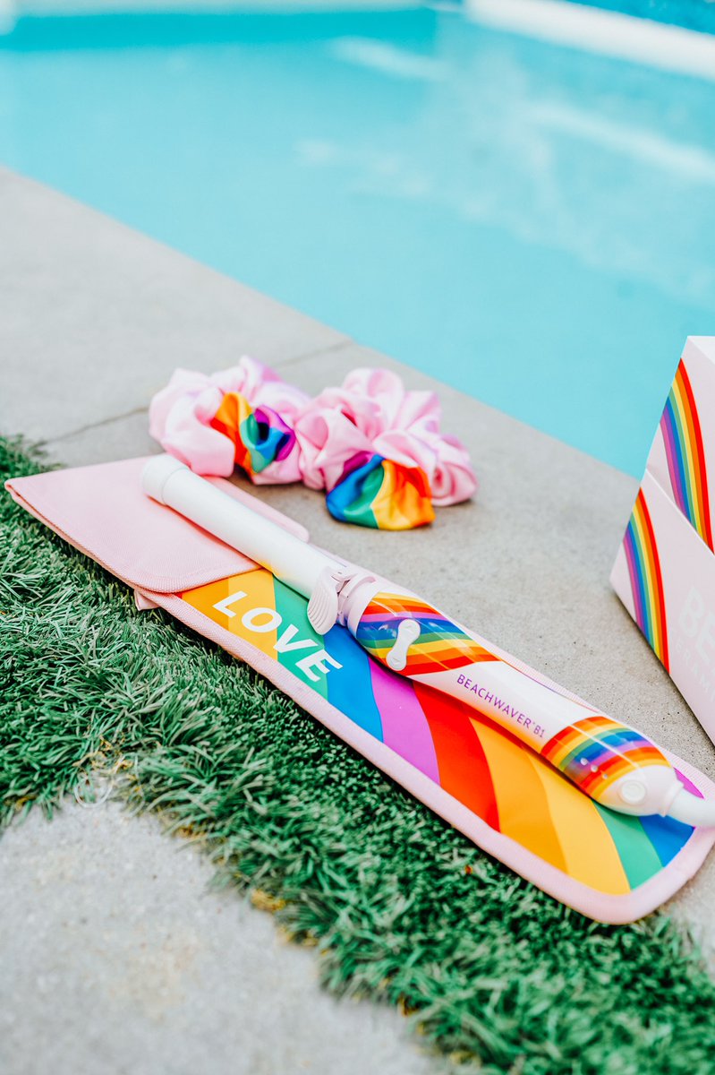 TheBEACHWAVER's tweet photo. The new LOVE Collection is available for preorder! Shop with link in bio and join the fun on Instagram!  https://t.co/v7bWcQRt0E 

#beachwaver #igotbeachwaved #itgetsbetter #love #lgbtq #hair #beauty #hairinspo #pride https://t.co/EOxnq9ijz0