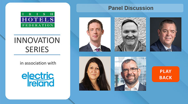B2B Digital Product Manager, David Willis, recently contributed to a webinar organised by <a href="/IHFcomms/">Irish Hotels Federation</a>. The webinar explored how hotels are innovating their product and guest experience in response to evolving customer expectations. 

 Watch the webinar now: bit.ly/3iba88R