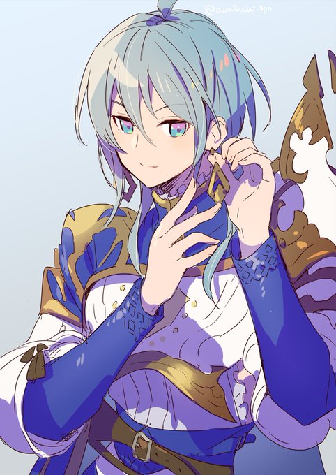 リクエスト頂いたラヴィエスちゃん。 イヤリングとか身だしなみをする時はガントレット外してるんじゃないかな～という妄想です! 