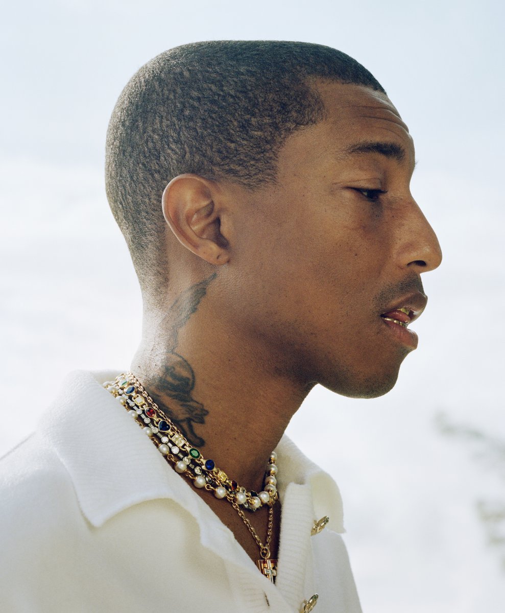 micaiah_carter's tweet photo. Pharrell for Town &amp; Country Magazine, shot by me, styled by Matthew Henson 🤍 https://t.co/0umQhNZ2Dl