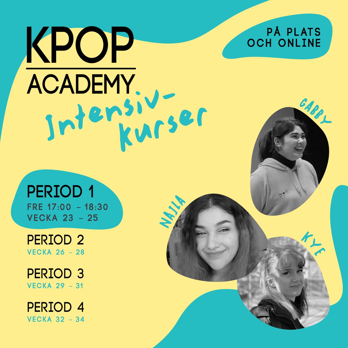 KpopGoteborg's tweet photo. Välkommen på våra intensivkurser! Mer info finns på vår hemsida 🌼 https://t.co/CYi4idu7oT https://t.co/sLAW6Y1YD7