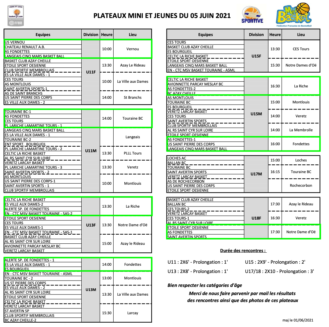 ASFBasket's tweet photo. Retour au Jeu ! Le basket va reprendre ses droits petit à petit.
U11F :  10H00 à Vernou
U11M : 14H00 à Touraine BC
U13F : 13H30 à La Riche
U13M : 14H00 à Fondettes
U15M 1 : 16H00 à Fondettes
U15M 2 : 16H30 à La Riche
U18F :  17H30 à Notre Dame d’Oé https://t.co/nCQ9A9dTxI