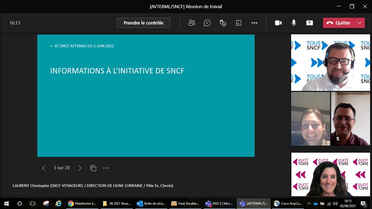 #EnDirect de notre traditionnelle réunion de travail avec <a href="/avtermel/">AVTERML-FNAUT</a> et toujours dans la bonne humeur. Au programme: les informations régularité, les événements marquants, l'actualité et les réponses aux questions des représentants de l'association. #clients #coconstruction