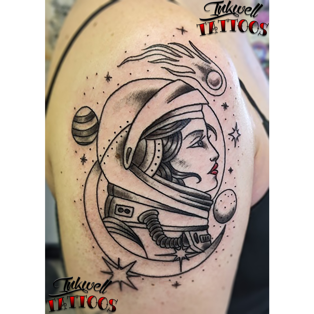 65 Trendy Astronaut Tattoos Ideas and Meanings  Tattoo Me Now