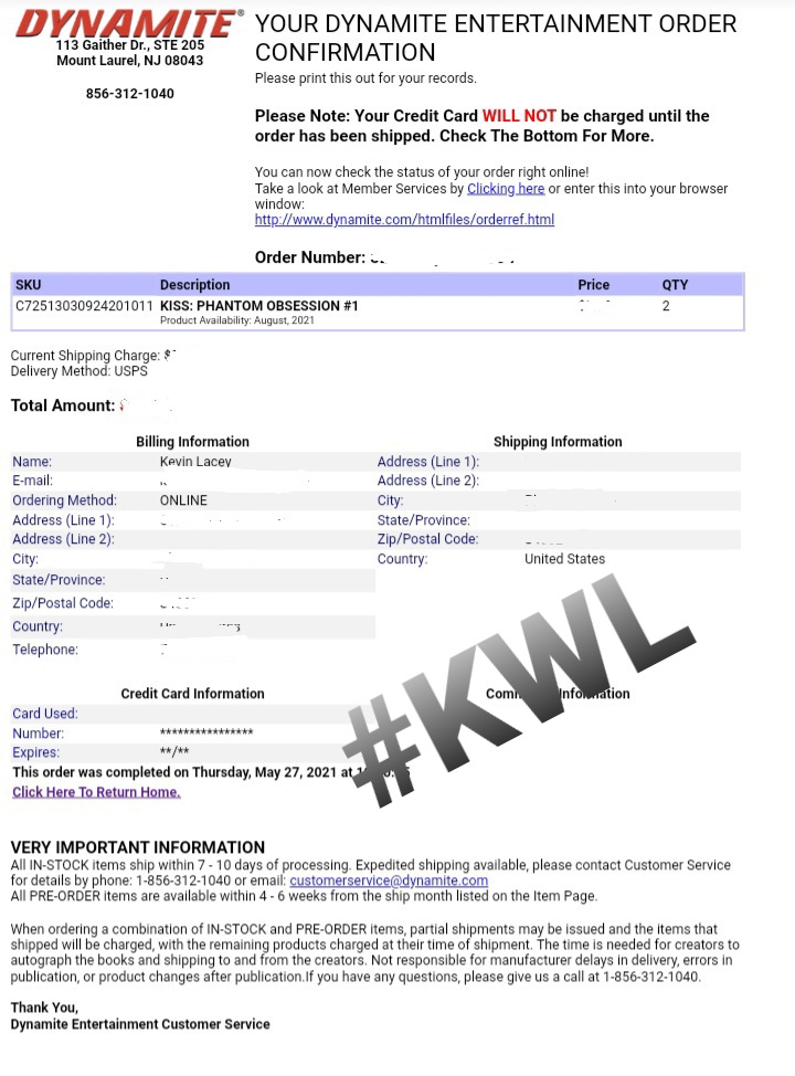 KWL1963's tweet photo. #KWL #KISSnowTHEN4ever #KISSARMY #KISSARMY4LIFE #KISSARMYROCKS @kiss @DynamiteComics
#PhantomObsession
@Luciene48982809
@AliciaWicks @badbrain33 @YoFuiASukursal @kissarmyaw
My order is in...
Share yours!
*(COVER PERSONAL INFO.)
Get yours...Here is the LINK
https://t.co/Ilnr1Jwsxl https://t.co/VfXInRuHgw