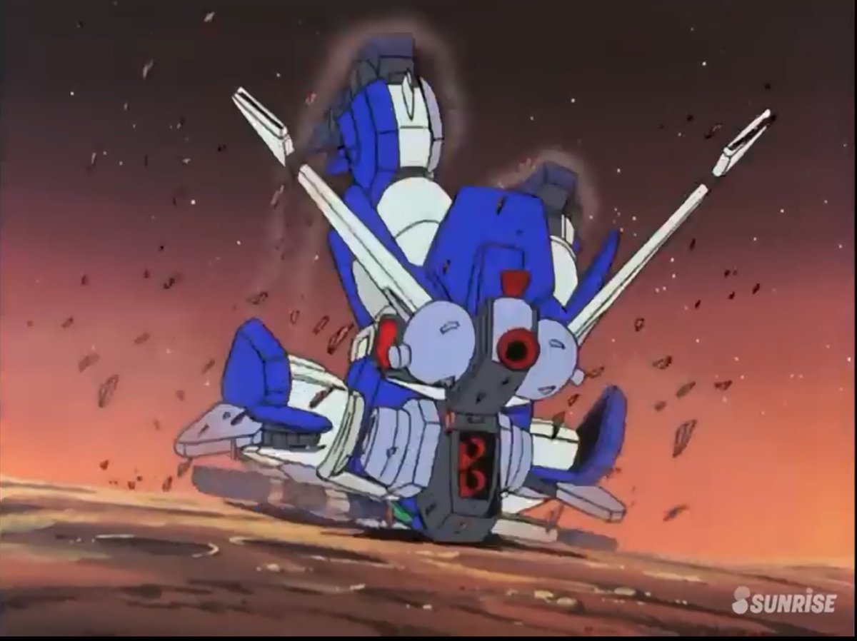 mizpi's tweet image. 描くのしんどかった割に迫力の無いカットになってしまった、ゴロゴロレイズナー(^^;)
今の自分だったらきっともっと暴れさせる。