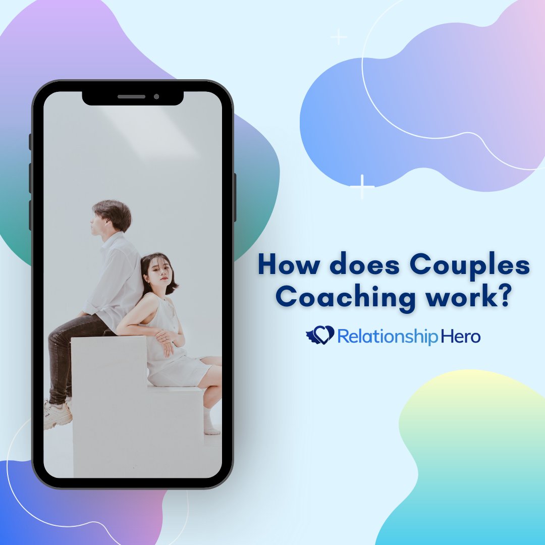 RelHero's tweet photo. During couples coaching, you and your partner will talk with a relationship/couples coach to go over your relationship. They will help with amplifying your relationship's strengths and minimizing the negatives.

Get $50 off your first 1-on-1: https://t.co/OwiV1tPgV2 https://t.co/yS0igfFY67
