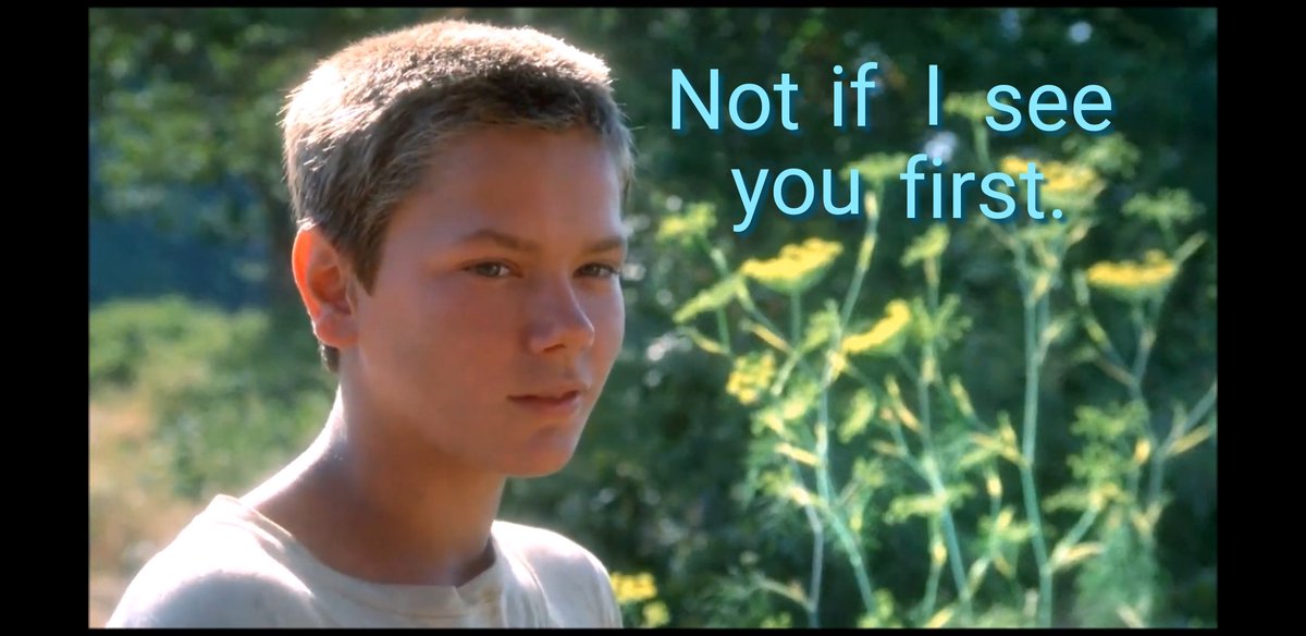 mjtrmjtr's tweet image. 吹き替え
ゴーディ『さようなら』
クリス『“またな”って言えよ。』

#standbyme
#seeyou
#notifiseeyoufirst
#riverphenix