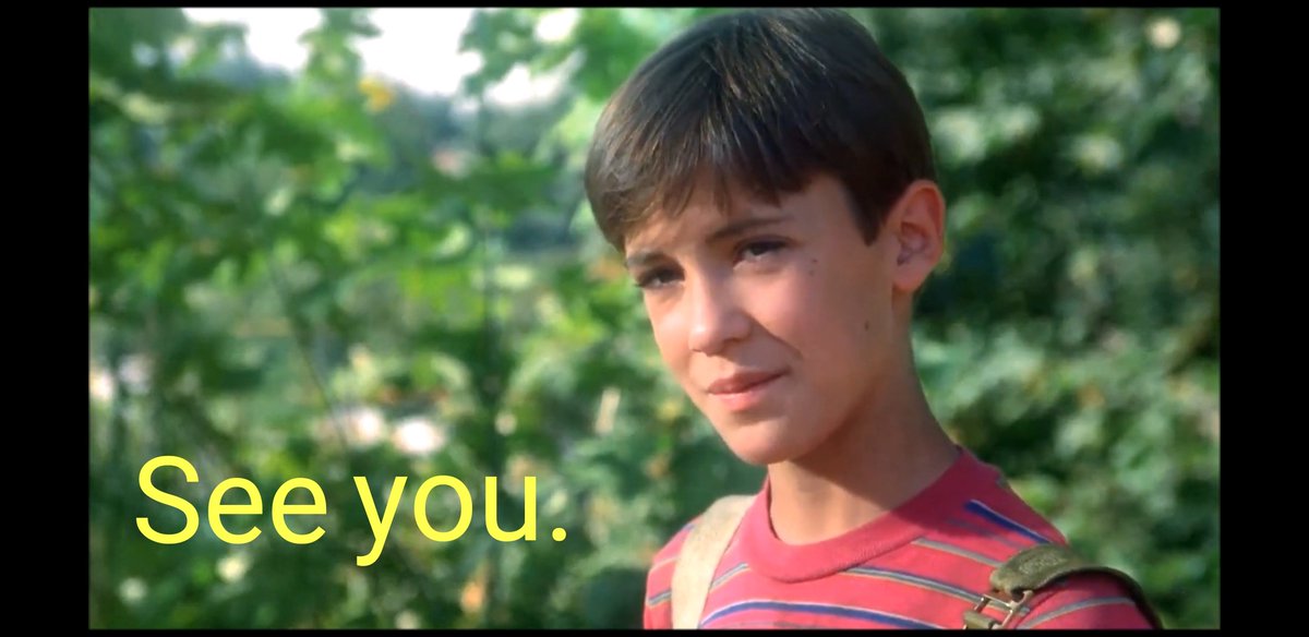 mjtrmjtr's tweet image. 吹き替え
ゴーディ『さようなら』
クリス『“またな”って言えよ。』

#standbyme
#seeyou
#notifiseeyoufirst
#riverphenix