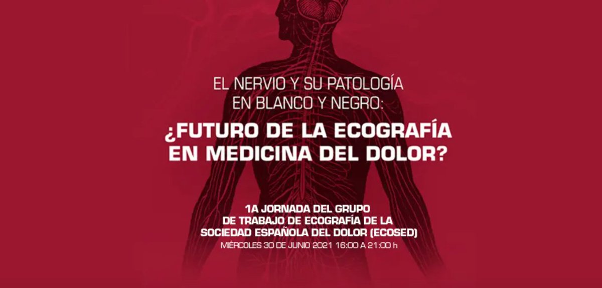 📌1ª Jornada del GTSED de Ecografía. El nervio y su patología en blanco y negro: ¿Futuro de la ecografía en Medicina del Dolor?
Programa: mtr.cool/zhtjgyqour
Inscripciones: mtr.cool/xzlrmbgucc
#EcografíaGTSED21 #Ecografía #Dolor