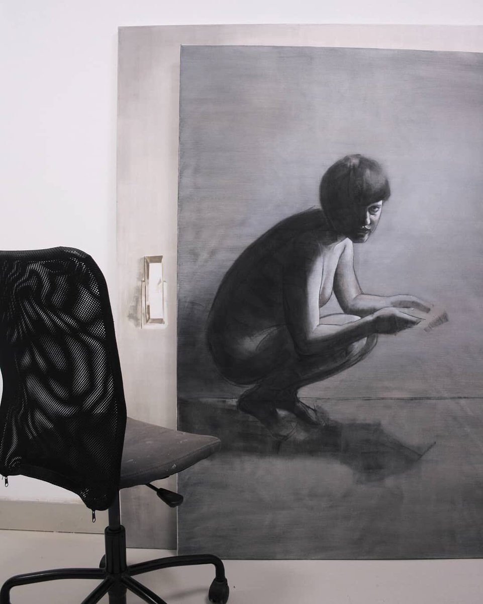 DeltaHStudios's tweet photo. ‘Take a seat’ @yungyev  
.
.
#london #londonart #londonartist #artistsofinstagram #artstudio #studio #artstudiolife #wimbledon #wimbledonart #wimbledonstudio #artwork #artoftheday #art #artist #artwatchers #postoftheday https://t.co/yIS7vvgvSL