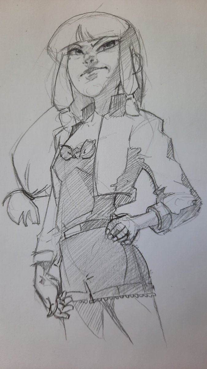 Just a quick sketch before start of shift. Gotta keep up with traditional practice.
How much do you balance digital and traditional?
Been busy with fanzine works, thus the lack of uploads at the moment.
Still open for commissions!

#miraculousladybug Lila Rossi attempt.