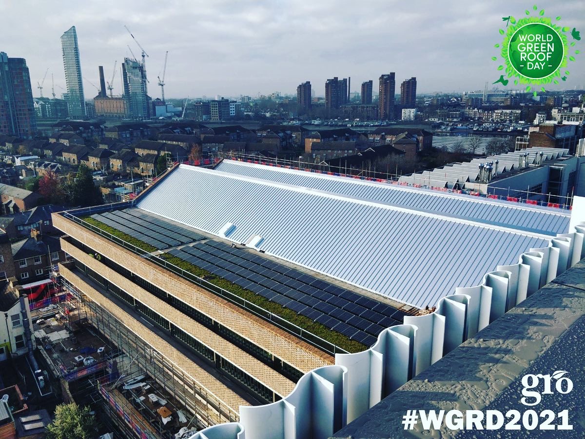 Bourne_Amenity's tweet photo. Counting down to @WGRD2021 with some of our favourite client projects of the past 12 months. Green roof complete with solar panels atop of @RoyalCollegeof for #geogreen #wgrd2010 @RoofGro https://t.co/gtfFiLQ1ba