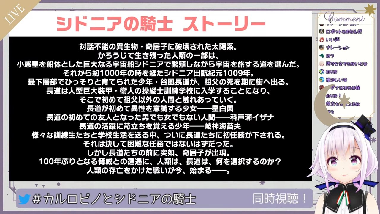 カルロピノとシドニアの騎士 Twitter Search Twitter
