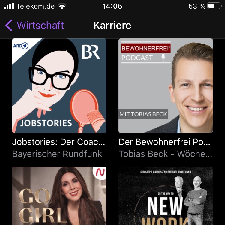 miraspot's tweet photo. Jippieh, Jobstories auf Platz 1 der Karriere-@ApplePodcasts 🎉🎈#ZeigtHerEureLieblingsPodcasts @denise_lapoeck @AnnaFaw  @BR24 https://t.co/6z5mzgoiPC