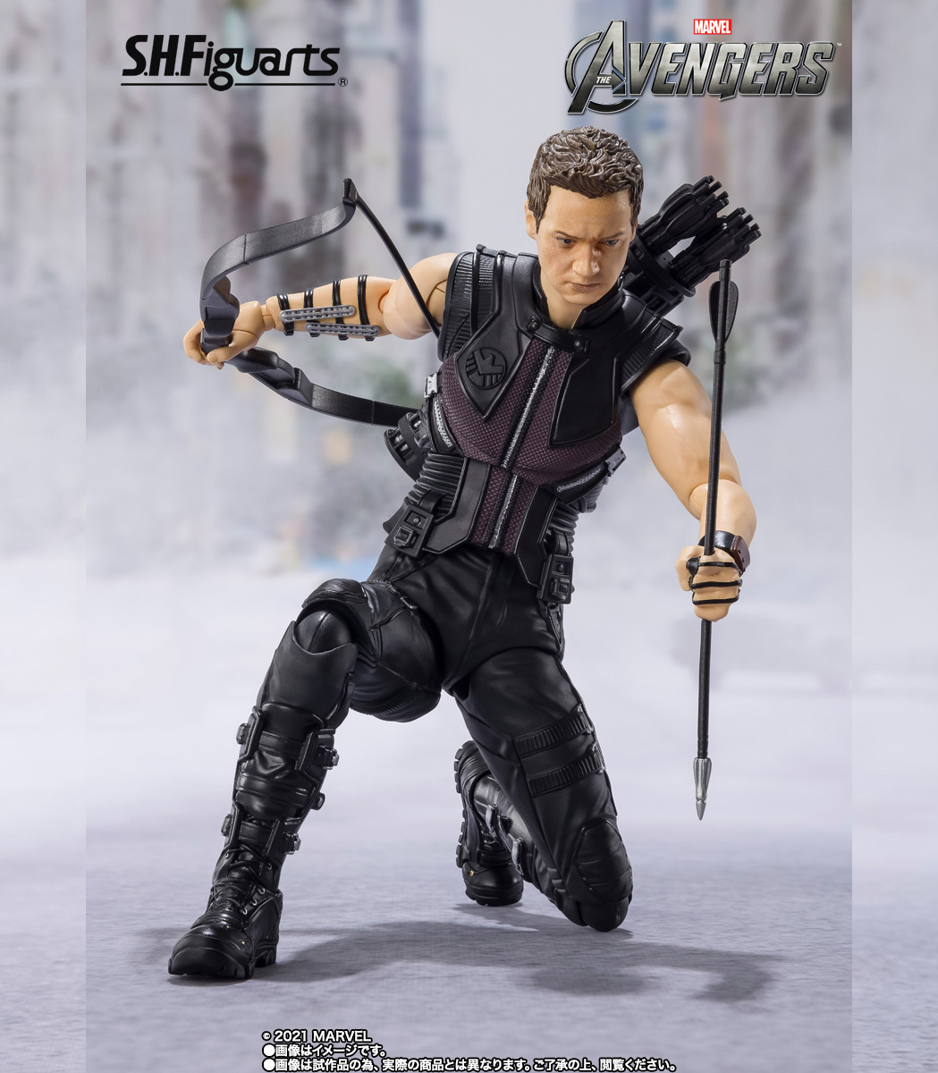 BANDAI SPIRITS S.H.Figuartsホークアイ アベンジャーズ 魂ウェブ商店受注開始】 映画『アベンジャーズ』より「S.H.Figuarts