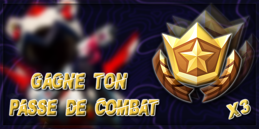 LPP_Esport's tweet photo. #ConcoursFortnite ! Ne gagnez pas 1 passe de combat, mais 3 ! Il vous suffit de : 

- Mentionner 2 potes à toi qui aime Fortnite 
- Etre follow à @LPP_Esport 
- Aimer et Retweeter ce post 

Tirage au sort mardi soir !

#Concours #fortnite #passdecombat #saison7 https://t.co/GTvVoOwwlr