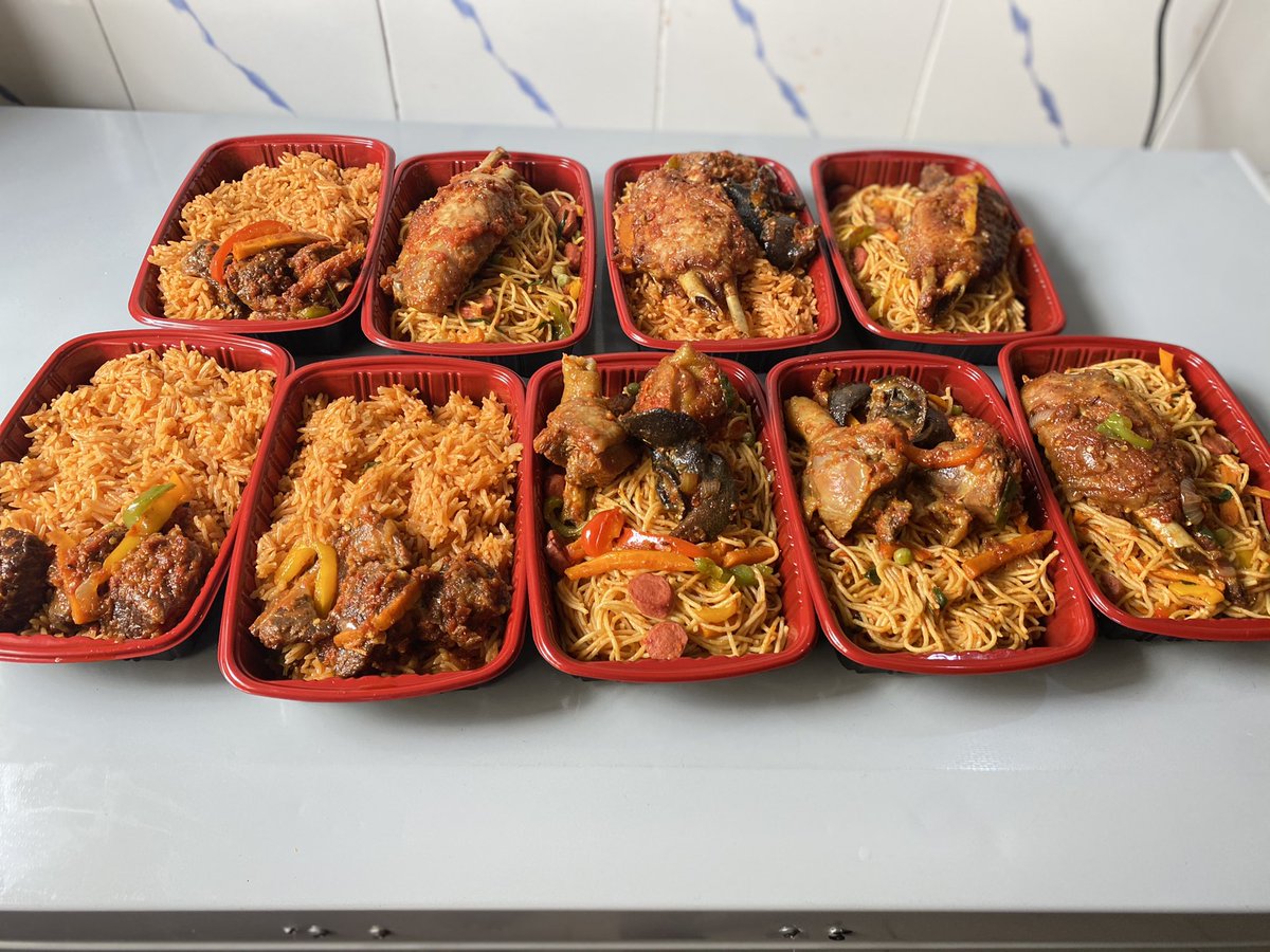 niniskitchen_'s tweet photo. Hello everyone! I’m Nifemi, I run Nini’s Kitchen 🤗. We make varieties of soups, meals, grills, pastries, small chops, cakes. We also cater for events 😊.

This is our menu, please go through it to place your orders. We promise you’d love it! 😉 https://t.co/wvx9RlKjCv