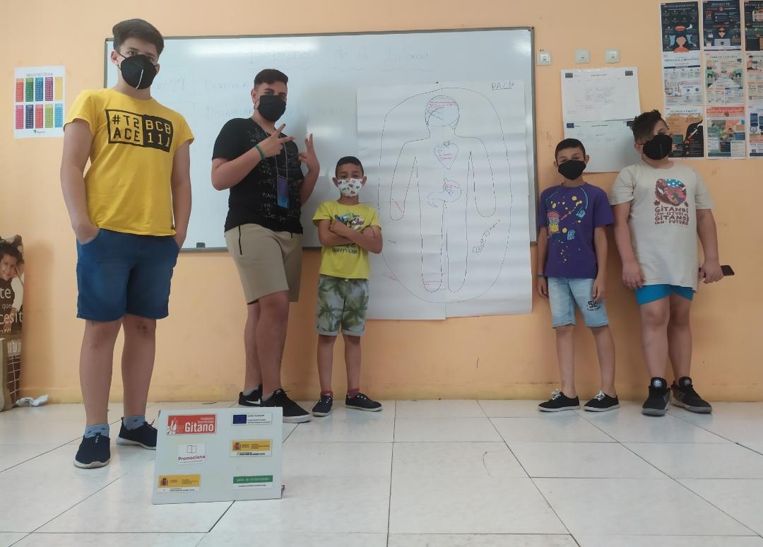 gitanos_org_ext's tweet photo. Los/as participantes del #ProgramaPromociona de #FSGDonBenito, han participado en una emocionante actividad relacionada con los derechos de la Infancia. Mediante unas dinámicas muy chulas, han  de reflexionado sobre necesidades observadas en relación a los derechos de la infancia https://t.co/rKGMEnyXw4