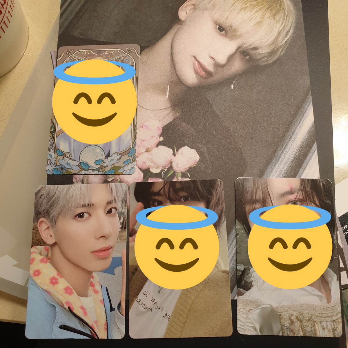 saeul814's tweet image. #투바투포카교환 
BOY 보이 태현 👉 보이 수빈/연준 
교환 구합니다!!!!!!!!!!!