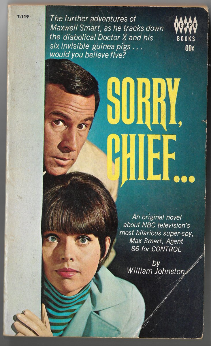 realsloaches's tweet photo. #Get_Smart Tempo Paperback 1st Printing January 1965 Hit NBC TV series #Don_Adams #Barbara_Feldon
Smart battles #KAOS #Dick_Gautier @pheltzcomics https://t.co/eLO8QJxn7R