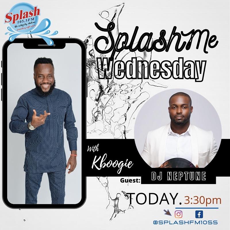SplashFM1055's tweet image. DJ Neptune @deejayneptune will be live in the studio with The Boogie Man @brown6uger on #SplashMeWednesday 

Today by 3:30pm You don't want to miss this

#kboogie 
#deejayneptune
#music
#entertaiment 
#splasfm1055