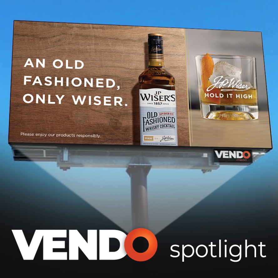 VENDO Media (@vendomediainc) on Twitter photo Our VENDO Spotlight this week is JP Wiser’s. Spending nights in has replaced nights out. Grab some JP Wiser’s and re-create a special experience with family and friends in the comfort of your home. <a href="/JPWisersCA/">J.P. Wiser's</a> <a href="/CorbySW/">Corby Spirit and Wine</a> <a href="/HavasCanada/">Havas Canada</a>
#Spotlight #OOH #DigitalOOH #JPWisers Our VENDO Spotlight this week is JP Wiser’s. Spending nights in has replaced nights out. Grab some JP Wiser’s and re-create a special experience with family and friends in the comfort of your home. <a href="/JPWisersCA/">J.P. Wiser's</a> <a href="/CorbySW/">Corby Spirit and Wine</a> <a href="/HavasCanada/">Havas Canada</a>
#Spotlight #OOH #DigitalOOH #JPWisers