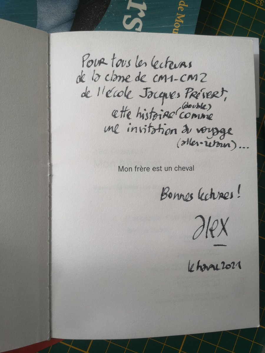 Vendredi nous avons eu la visite d'Alex Cousseau, auteur de littérature jeunesse. Dessins, mille questions et des temps de lecture partagés ... Un beau moment. Un grand merci à lui d'être venu jusqu'à #LeHavre #CitéEducative