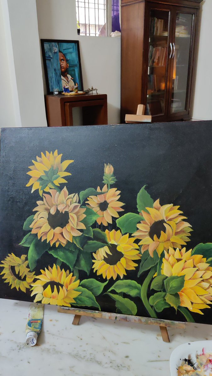 rajnigandha95's tweet photo. ๐ฐ
#TimeTaking #Job #acrylicpainting #acrylic #artwork #ArtistOnTwitter #ArtOnCanvas #canvas #StayHome #StayHomeStaySafe #Butter https://t.co/EIN3xp6J09