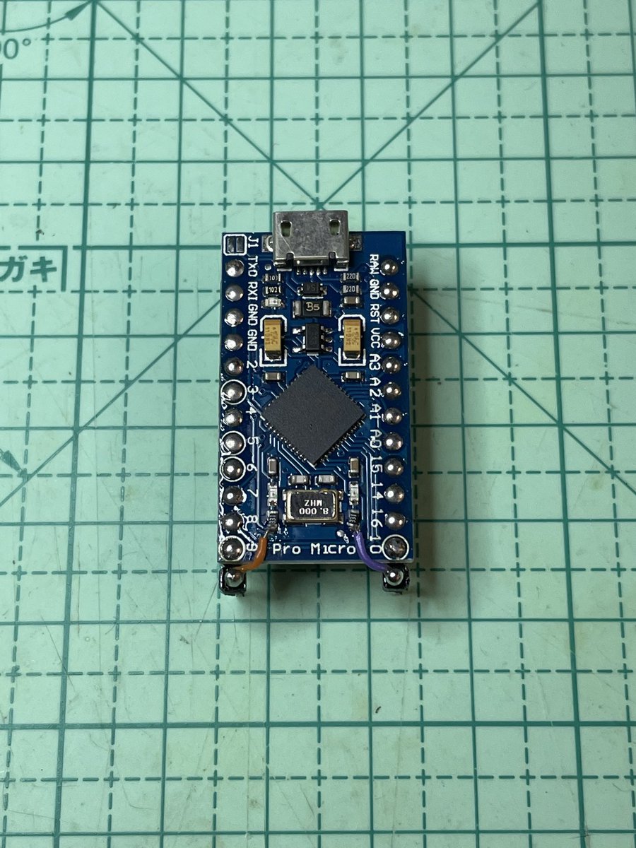 moononournation's tweet image. 如果不是想寫 #AVR 嘅port 8-bit data bus，都不知道 #ArduinoProMicro 還可抽出這兩個GPIO