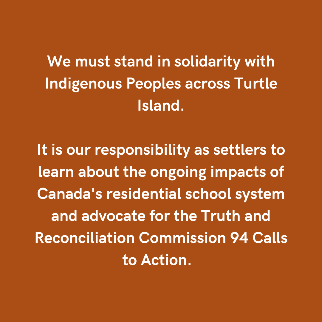 We must stand in solidarity with Indigenous Peoples across Turtle Island and take action against the injustices they are facing.

Please visit our Instagram or Facebook to learn more about the injustices Indigenous communities face and ways we can help: linktr.ee/peelgems