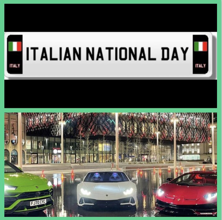 IndividualPlate's tweet image. #italiannationalday #FestaDellaRepubblicaItaliana