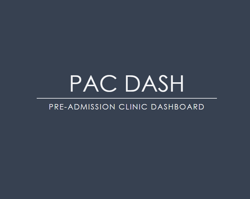 technauhn's tweet image. Today is go-live for PAC DASH! 🎉 Developed by our Surgility and Transformatics teams @technainstitute with @UHN_Surgery, this tool is designed to support patient flow and communication for virtual pre-admission clinics @UHN