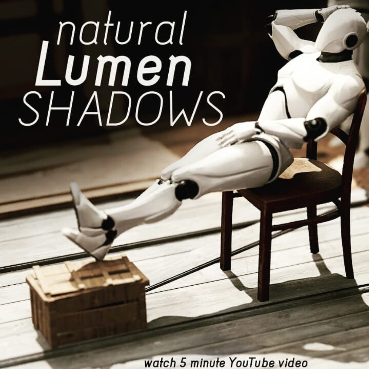 Newman_iMotion's tweet photo. The Unreal Engine 5 render engine, called Lumen, is amazing us with its image quality and render speed. In this short video, we set up quality shadows, while exploring our desert scene with jet engine aircraft parked beneath a canvas. https://t.co/J34YsQBMJw

#UE5 
#UnrealEngine5 https://t.co/hdYePj2lTW