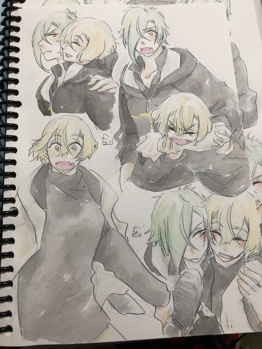 今日はよく喋る気分なの

先月描いた絵でも見ます? 