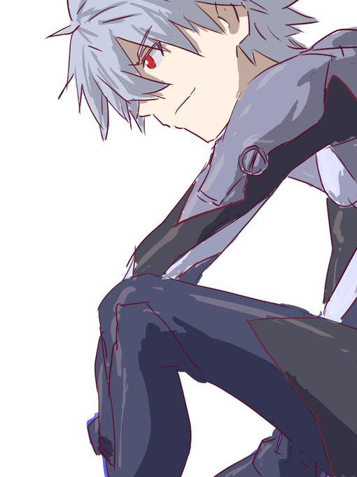 タッチペンも10枚も描けば慣れる。うん。カヲルくん 