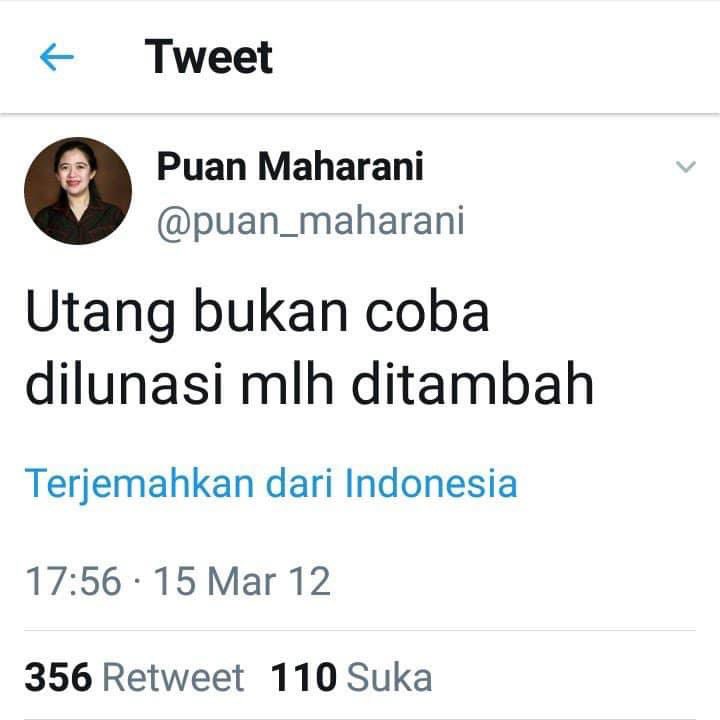 luckyasikin's tweet photo. Nambah hutang kok 50 Triliun.. ๐คช
#SaveBUMN
#GantiKetuaKPK https://t.co/SQhdhninAM