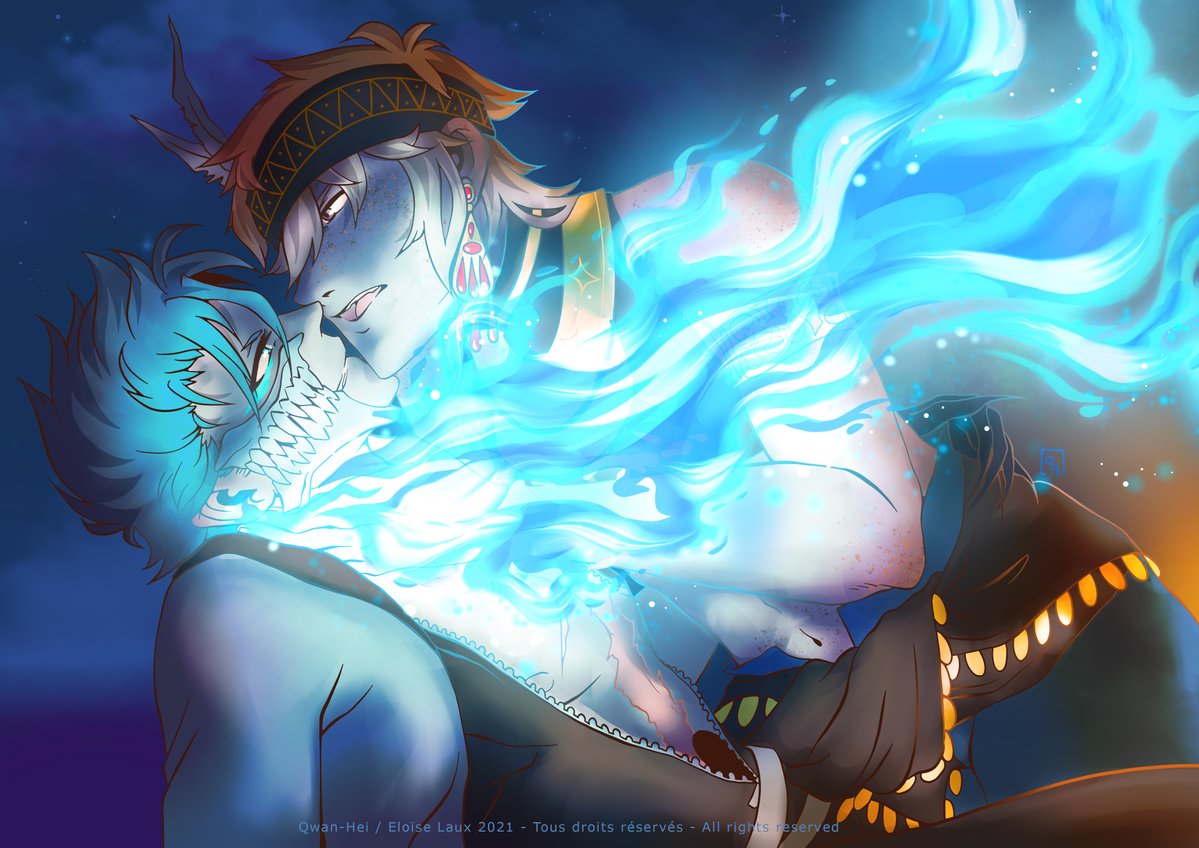 🏳️‍🌈Happy #PrideMonth2021 !🏳️‍🌈
🌟Let's celebrate ! Until June 30th 2021, I'm offering a 20% discount per character on all commissions featuring a LGBTQI+ character/couple !
🌟Support queer artists &amp; small queer-owned businesses, not big corps🙏
⬇️Link below⬇️ RT appreciated !