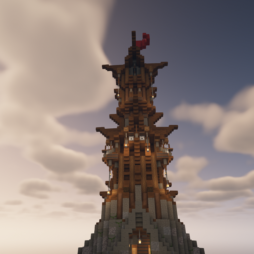 Prophet368's tweet photo. Torre in stile steampunk/medievale - L'intero video in time-lapse è disponibile su YouTube -> https://t.co/bcin02bbkh

#minecraft #minecraftbuilds #medieval #rustic #3dart #3dmodel #celtic #outpost #tower #steampunk #details #extreme #davinciresolve https://t.co/1ewY5Hiugt