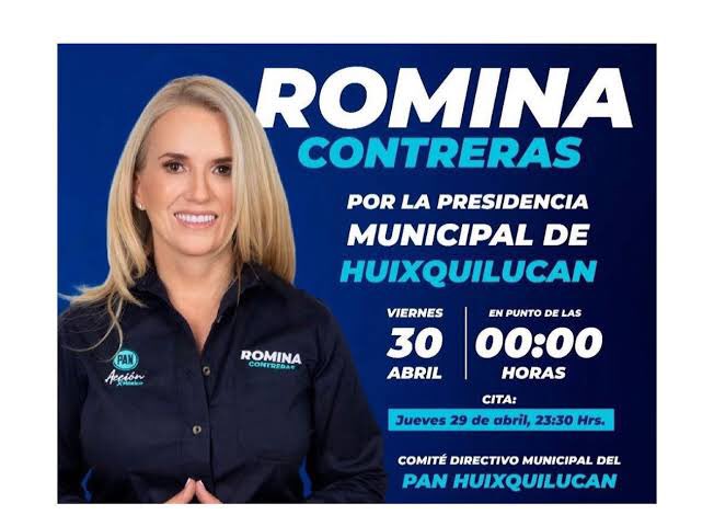 Es muy importante que este 6 de Junio todos vayamos a votar. Yo soy de #Huixquilucan y voy por @RominaCDV Unidas somos más fuertes, yo creo en ti #SigamosAvanzando